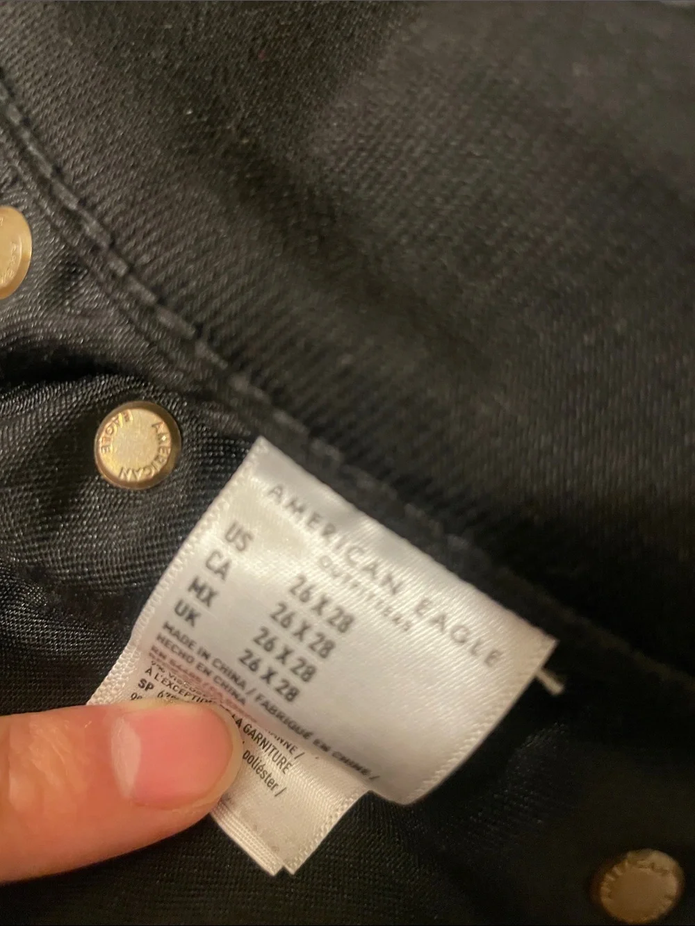 American Eagle Outfitters slim fitting